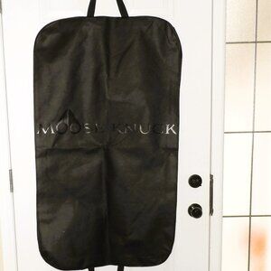 Moose Knuckles Dust Black garment bag - NEW